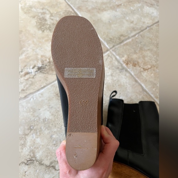 Anthro wood platform boot leather - Picture 3 of 3